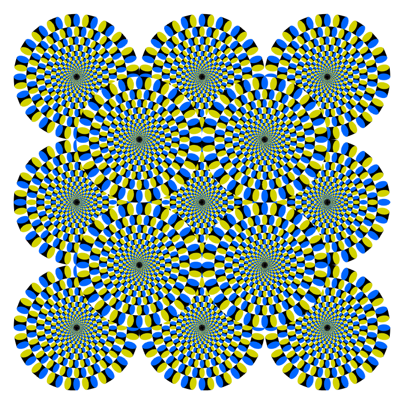 “Rotating Snakes” Illusion